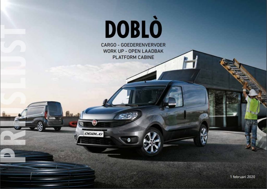Meer info over alle Fiat Doblo Modellen. Klik op de afbeelding